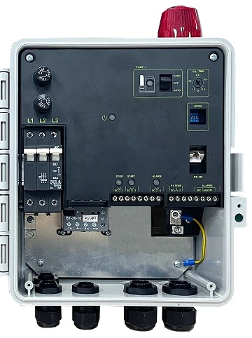 Controller del sistema di pompe di sollevamento, controllo pompe simplex trifase, 380 V CA, funzionamento e installazione facili, controller affidabile e stabile