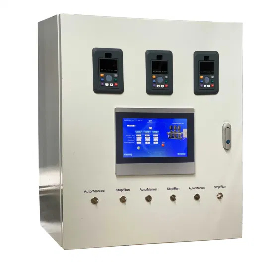 Pannello di controllo delle macchine CNC VFD dell'armadio elettrico remoto dell'inverter di frequenza dell'azionamento del motore PLC per la pompa dell'acqua 200kw